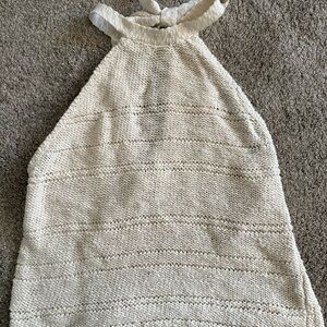 Billabong Cream Knit Halter Top